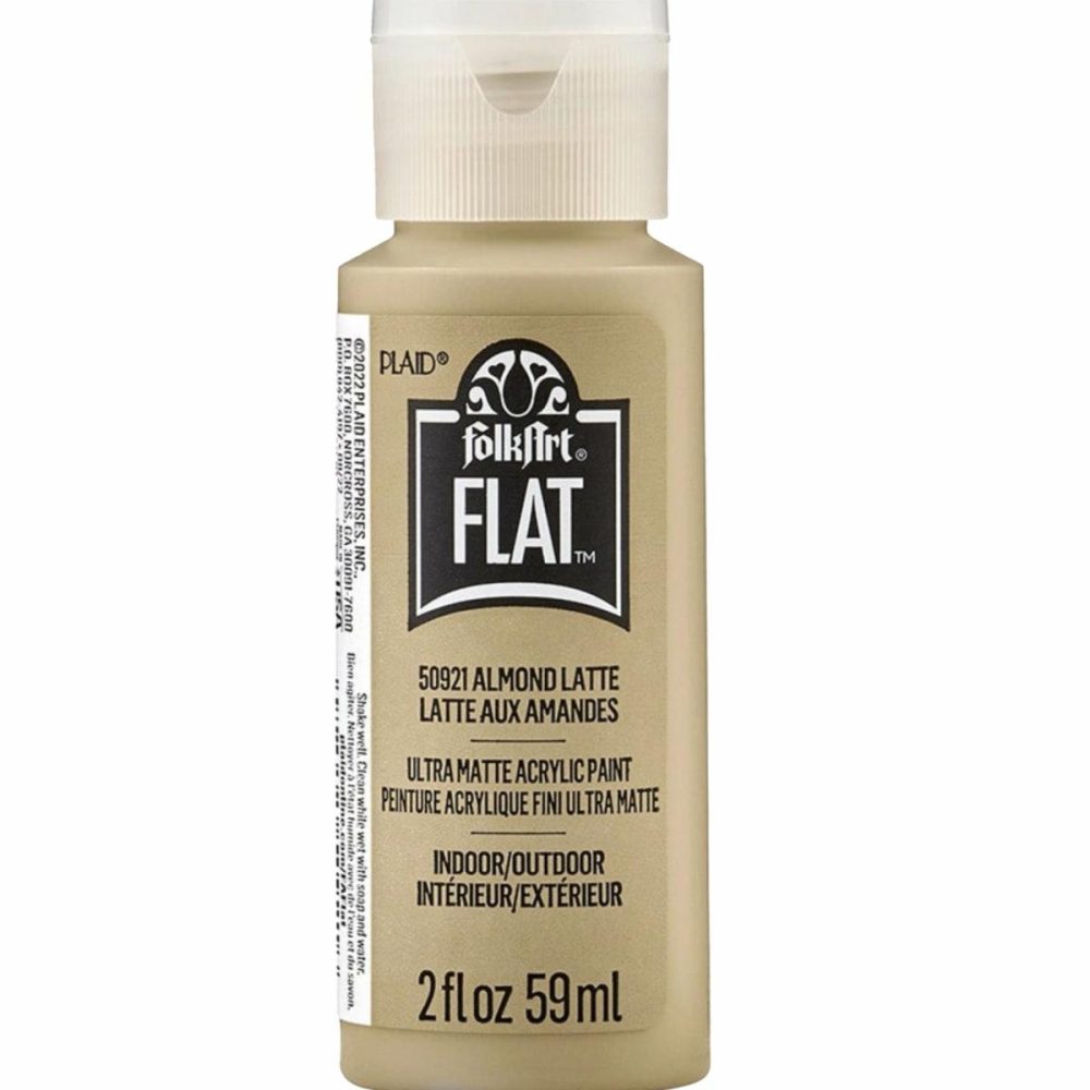 Art Supplies |  Flat Ultra Matte Acrylic Paint – Almond Latte Art Supplies Art Supplies